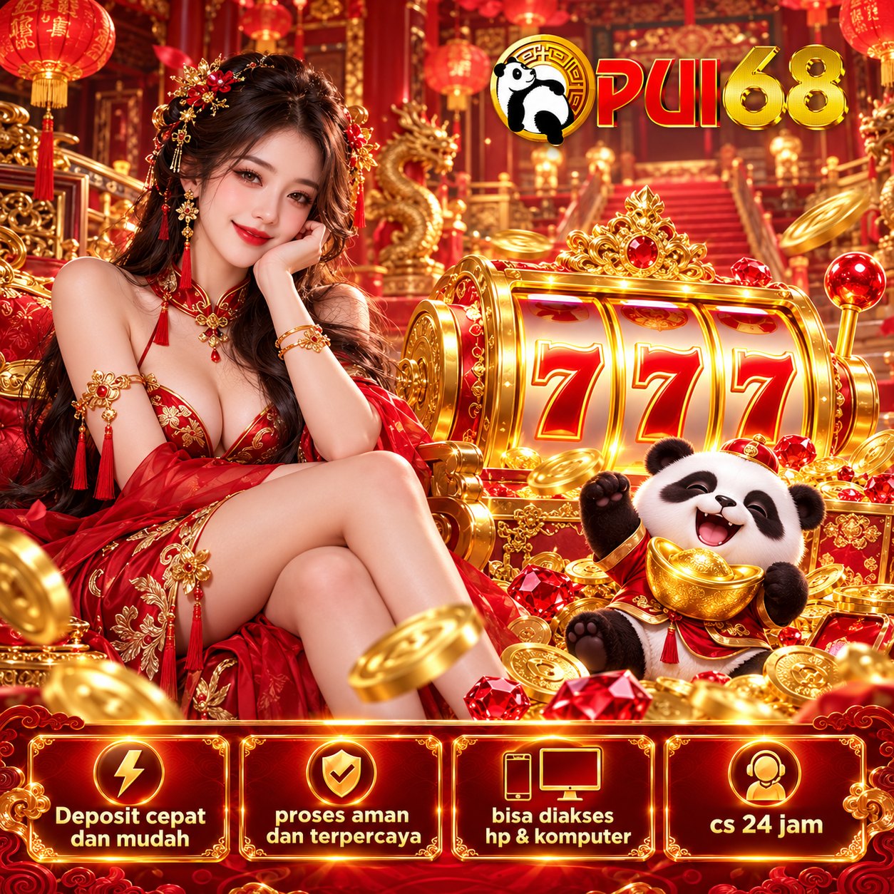 Ilustrasi kabar dan tips gaming PUI68